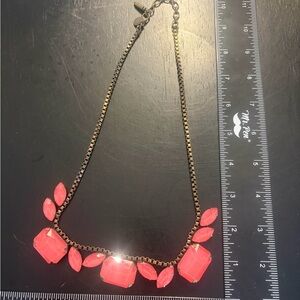Loren Hope Pink Statement Necklace